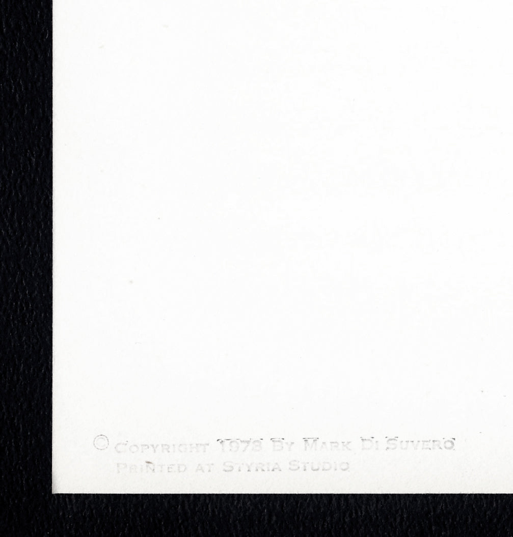Mark Di Suvero Untitled, 1973 Color Screenprint Numbered Ltd Ed Unframed