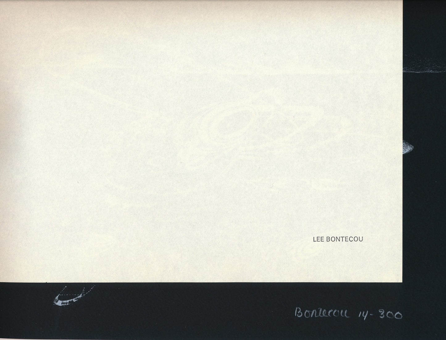 Lee Bontecou Untitled, 1973 Color Screenprint 100% Rag Paper