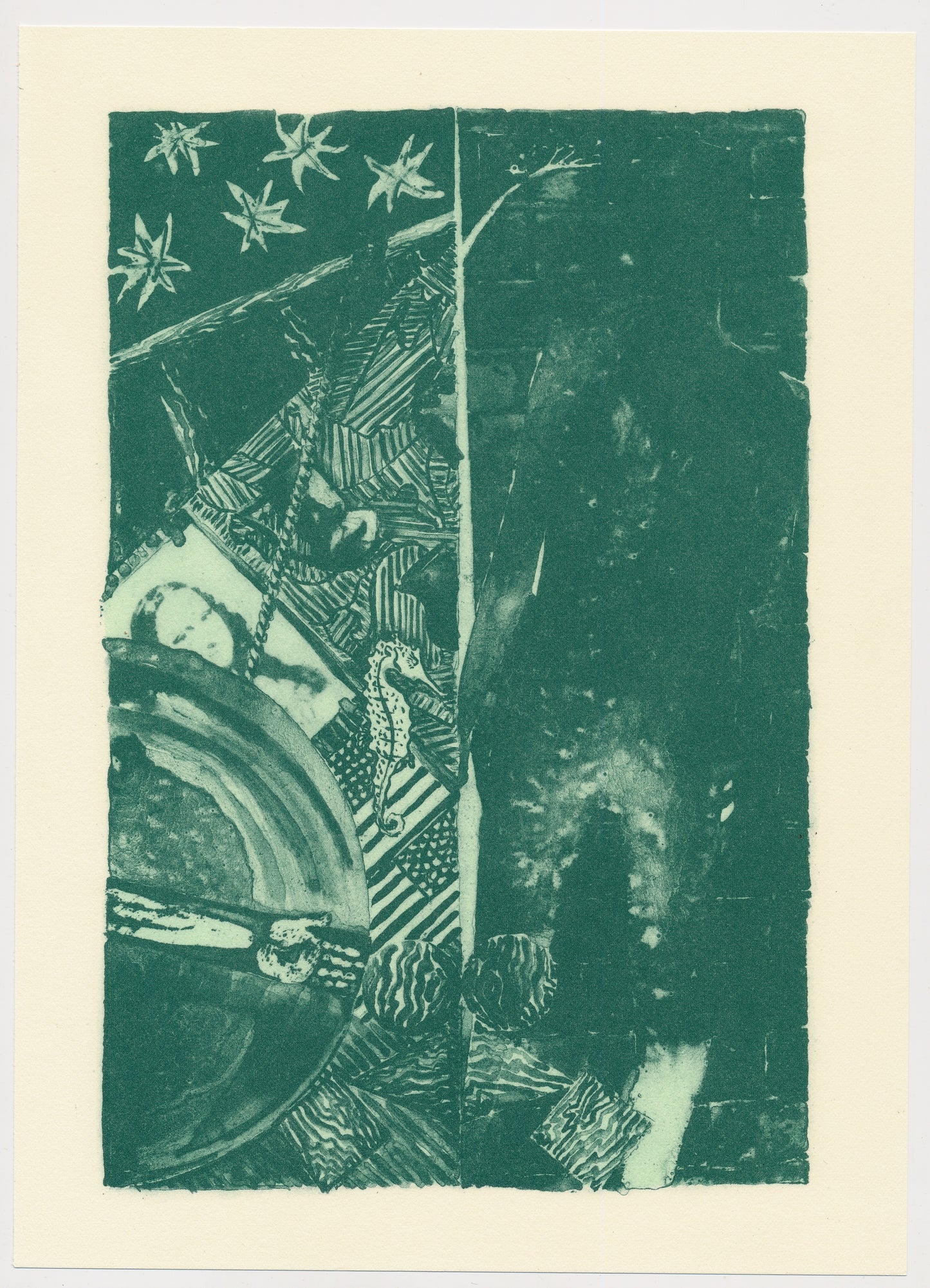 Jasper Johns Summer Green (ULAE 254/S64), 1991 Original Lithograph Ltd Ed 3000