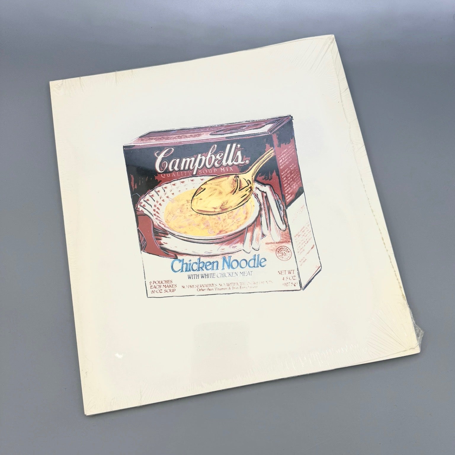 WARHOL Campbell's Soup Boxes Martin Lawrence Exhibition Catalog, 1986 1st Ed.