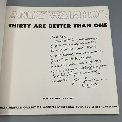 Andy Warhol: Thirty Are Better Than One, 1997