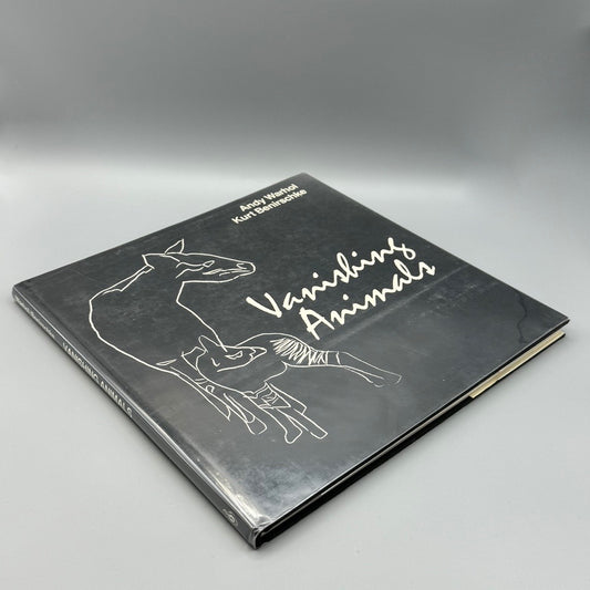 Andy Warhol Vanishing Animals, 1986 1st Ed With Dust Jacket