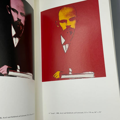 Lenin By Warhol Exhibition Catalogue, 1987 Edition 2000