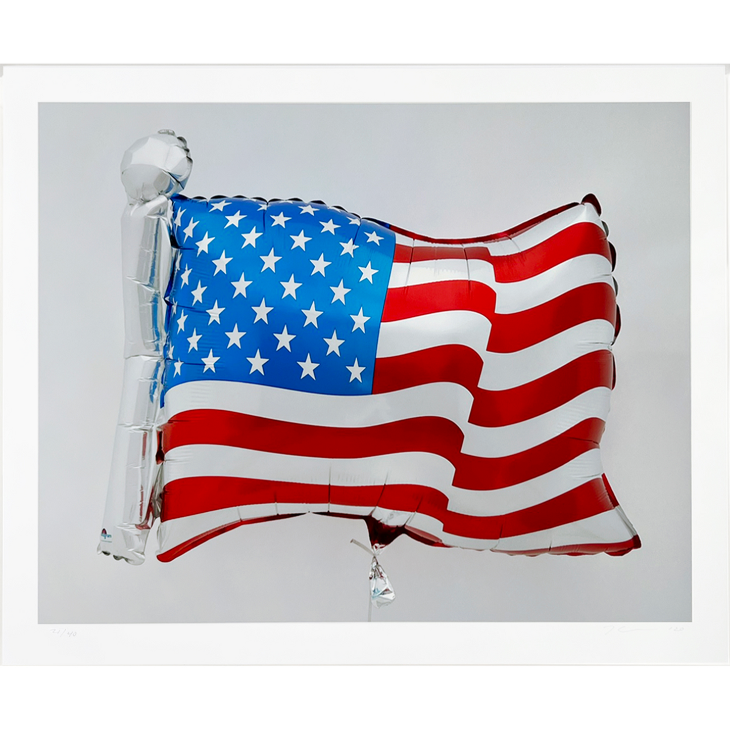 Jeff Koons Balloon Flag 2020 Signed Numbered Limited Edition of 40