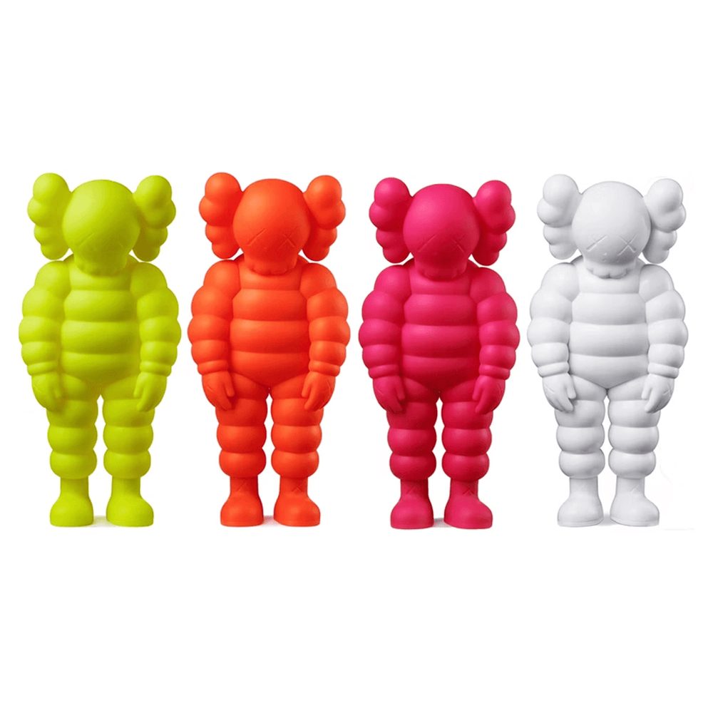 KAWS Set of 4 What Party 2021 Limited Edition Brand New Original