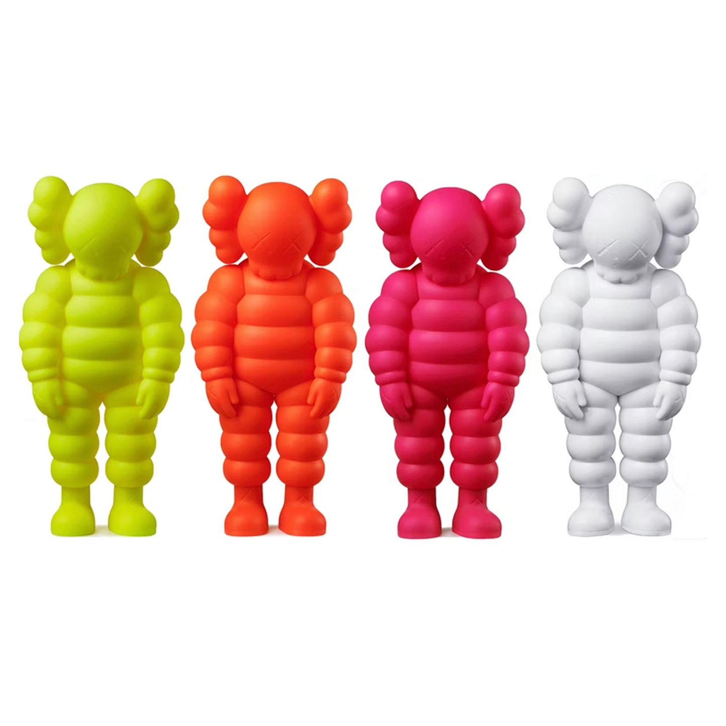 Kaws What Party Set of 4 2021 Limited Edition Brand New Original Packaging