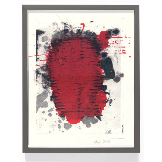 Christopher Wool Untitled 2018 Color Lithograph Heavy Wove Paper