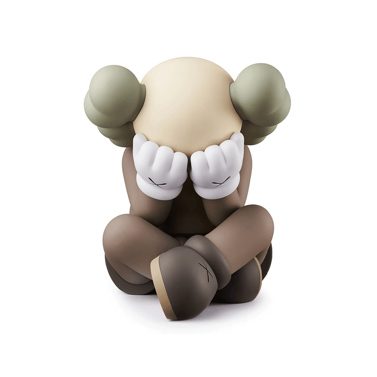 KAWS Separated (Brown) 2021 Limited Edition Painted Cast Medicom KAWS Separated (Brown) 2021 Limited Edition Painted Cast Medicom