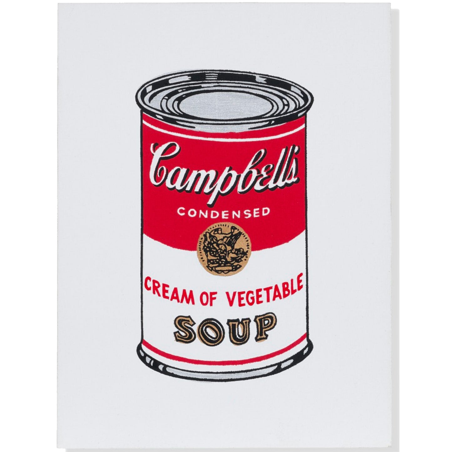 Richard Pettibone Appropriation Andy Warhol Soup Can 1987 Canvas