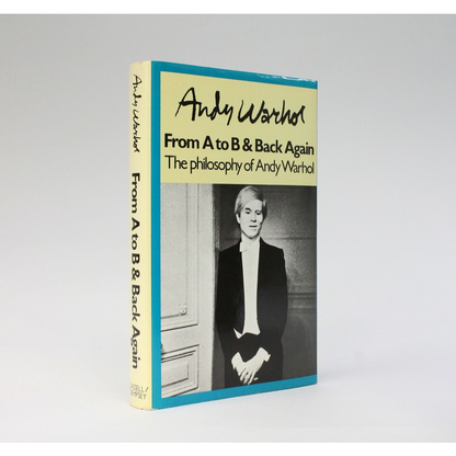 Andy Warhol The Philosophy of Andy Warhol 1975 Signed 1st Ed