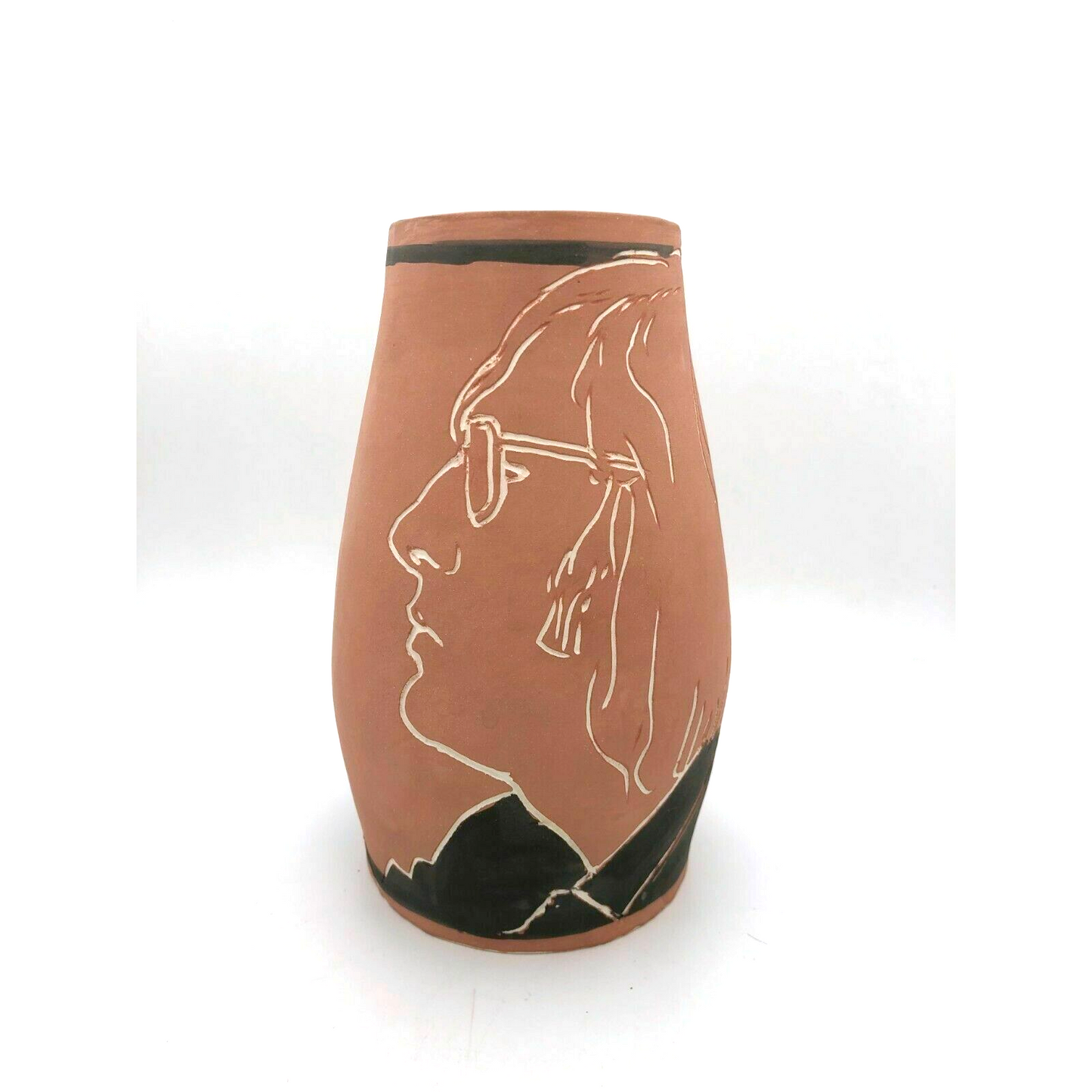 George Schneeman Lewis 1980 Ceramic Vase Holly Solomon Provenance