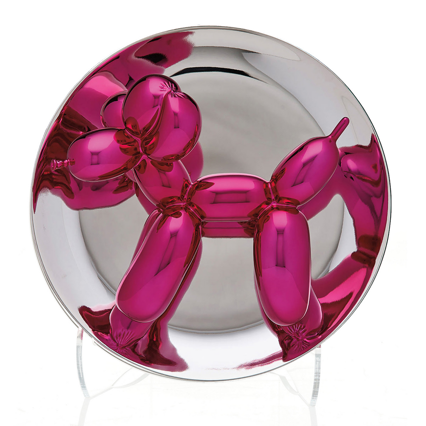 Jeff Koons Magenta Balloon Dog, 2015 Ltd Ed Multiple Publisher's Box