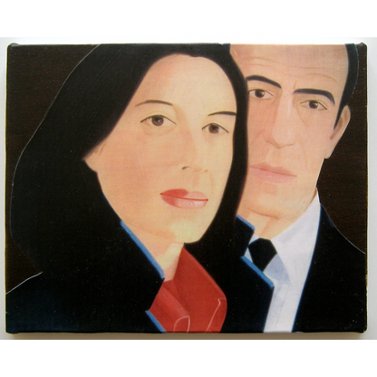 Eric Doeringer Appropriation Alex Katz 2005 Bootleg Series Canvas