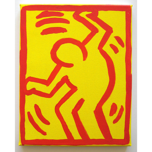 Eric Doeringer Keith Haring 1982 Appropriation 2005 Bootleg Series Canvas