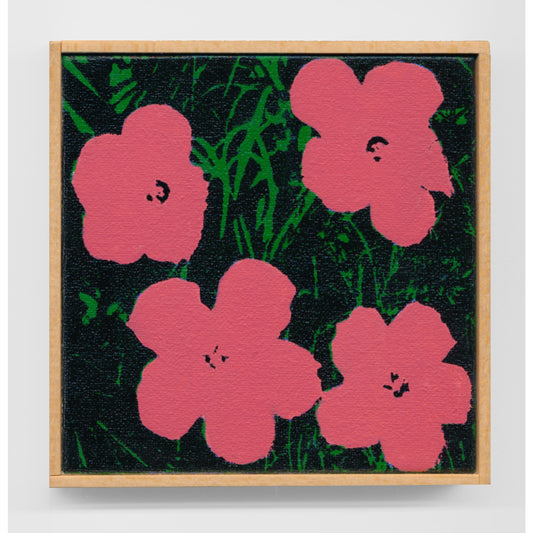 Richard Pettibone Appropriation Andy Warhol Flowers 1964 Artist Frame