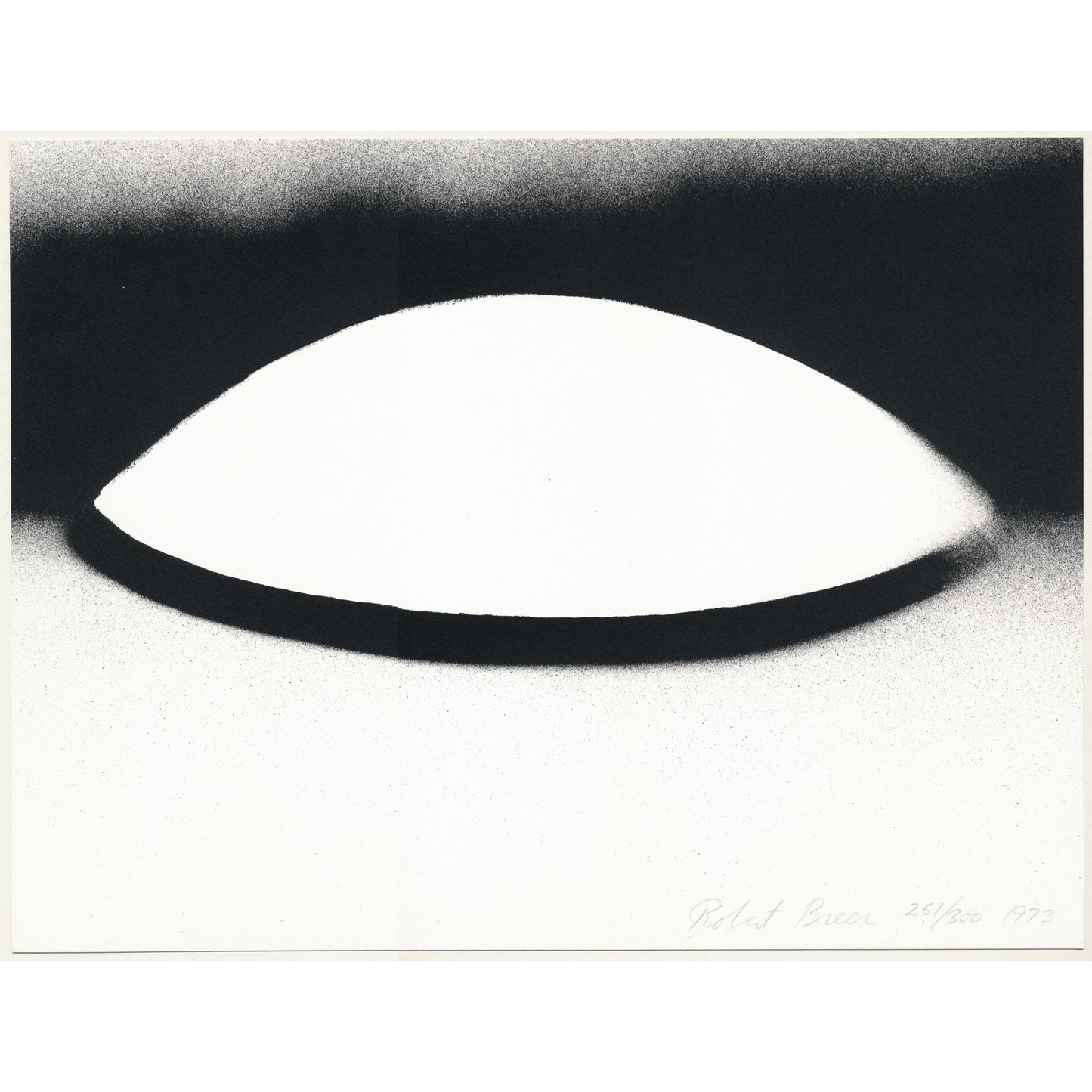 Robert Breer Untitled, 1973 Signed Numbered Limited Edition Lithograph