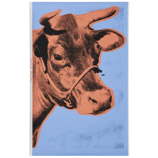 Andy Warhol Cow (F&S II. 11A), 1971 Color screenprint on wallpaper