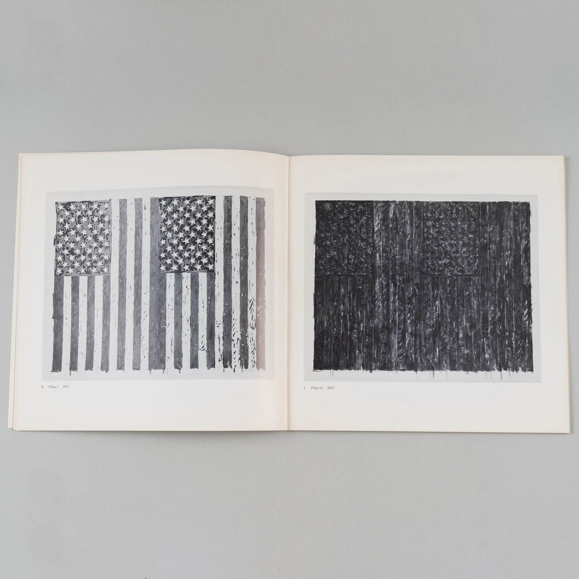 Interior Jasper Johns/Screenprints Catalogue sold with 
Jasper Johns 1977 ULAE 186/S13 Crosshatch Ltd Ed Color Screenprint - courtesy Joseph K. Levene Fine Art, Ltd.