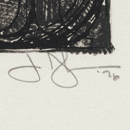 Jasper Johns 0 Through 9, 1977 ULAE 181 Original Signed Lithograph - Joseph K. Levene Fine Art, Ltd.  Jasper Johns signature and date lower right recto 