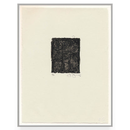 Jasper Johns 0 Through 9, 1977 ULAE 181 Original Signed Lithograph - Joseph K. Levene Fine Art, Ltd. framed 