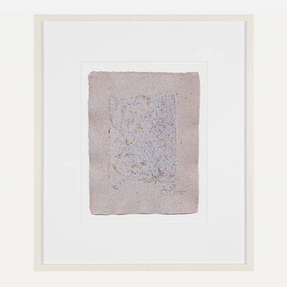 Jasper Johns 0 Through 9, 1977 ULAE 190 Signed Original Color Lithograph, floated white wood frame - Joseph K. Levene Fine Art, Ltd. 