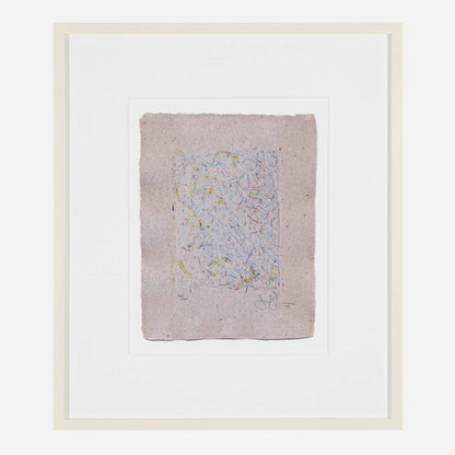 Jasper Johns 0 Through 9, 1977 ULAE 190 Signed Original Color Lithograph, framed another view - Joseph K. Levene Fine Art, Ltd. 