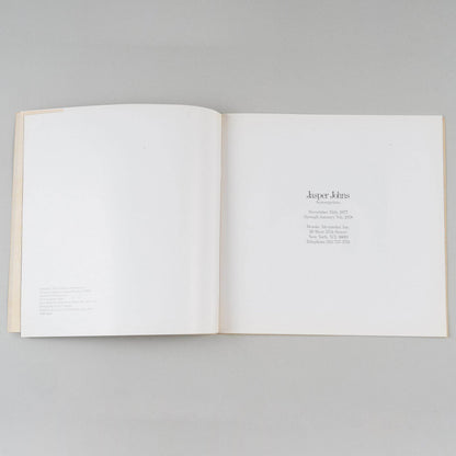Jasper Johns 1977 ULAE 186/S13 Title Page Jasper Johns/Screenprints Catalog, Courtesy Joseph K. Levene Fine Art, Ltd. 