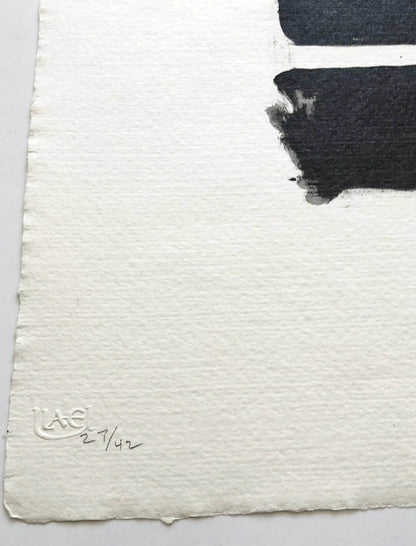 Jasper Johns Savarin 2, 1978 ULAE 192 Original Signed Lithograph - Joseph K. Levene Fine Art, Ltd. Edition Number lower left