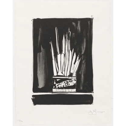 Jasper Johns Savarin 2, 1978 ULAE 192 Original Signed Lithograph - Joseph K. Levene Fine Art, Ltd. Unframed