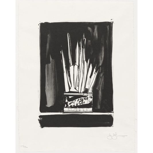 Jasper Johns Savarin 2, 1978 ULAE 192 Original Signed Lithograph - Joseph K. Levene Fine Art, Ltd. Unframed