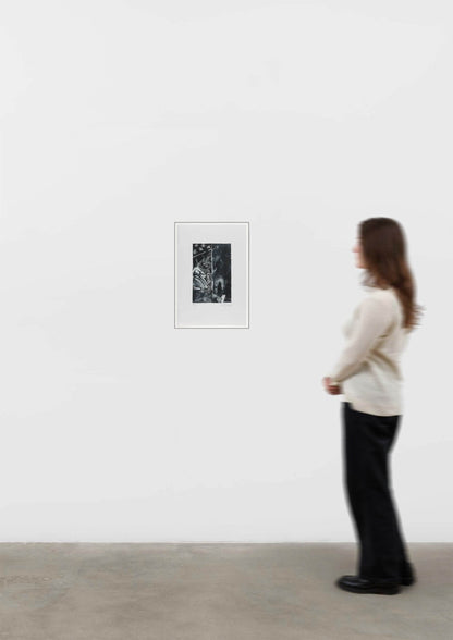 Jasper Johns Summer Blue 1985-91 ULAE 254 Original Color Lithograph - Joseph K. Levene Fine Art, Ltd. - Shown to scale 