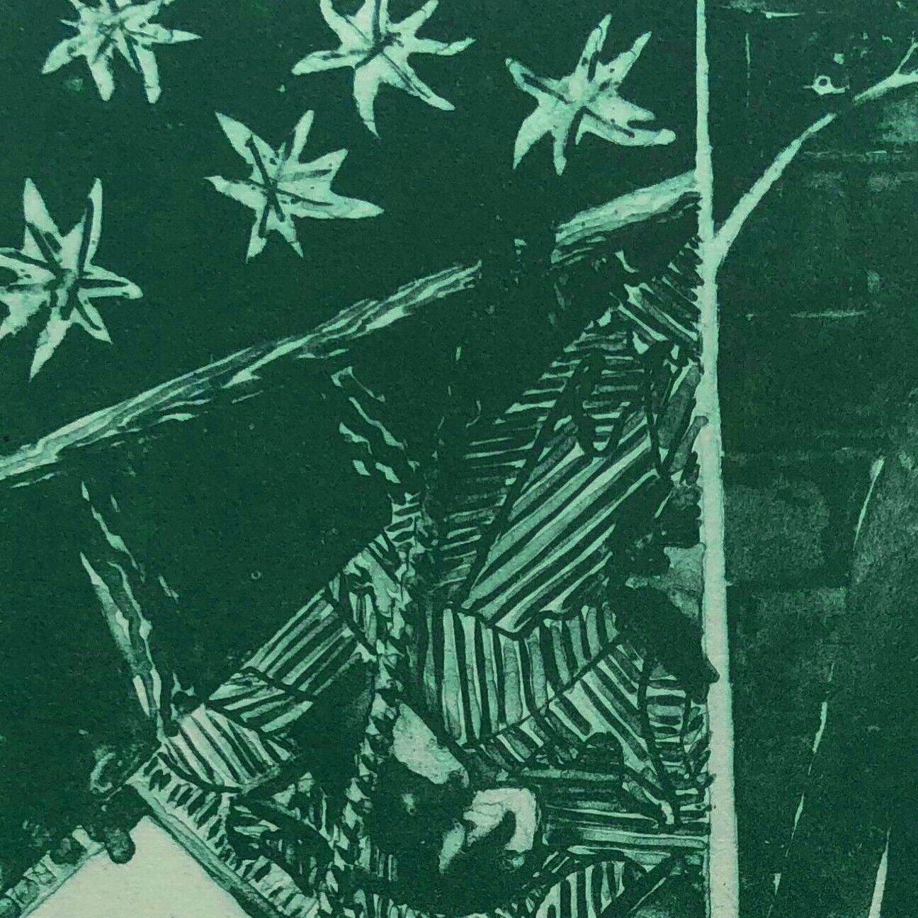 Jasper Johns Summer Green 1991 ULAE 254/S64 Seasons Ltd Ed Lithograph - Joseph K. Levene Fine Art, Ltd. 