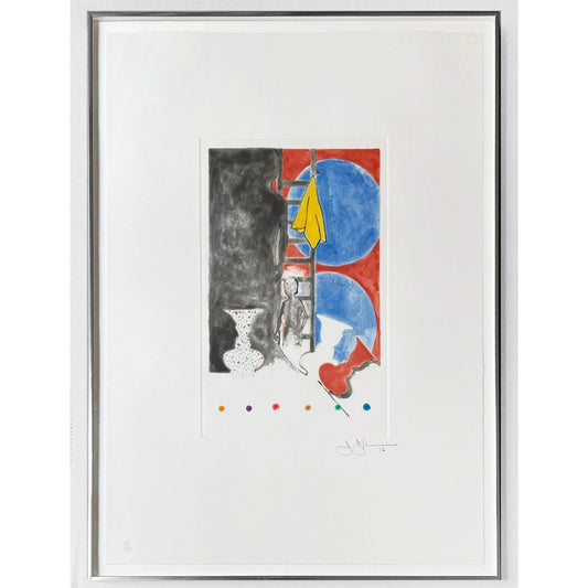 Jasper Johns
Untitled (ULAE 309), 2012 Framed