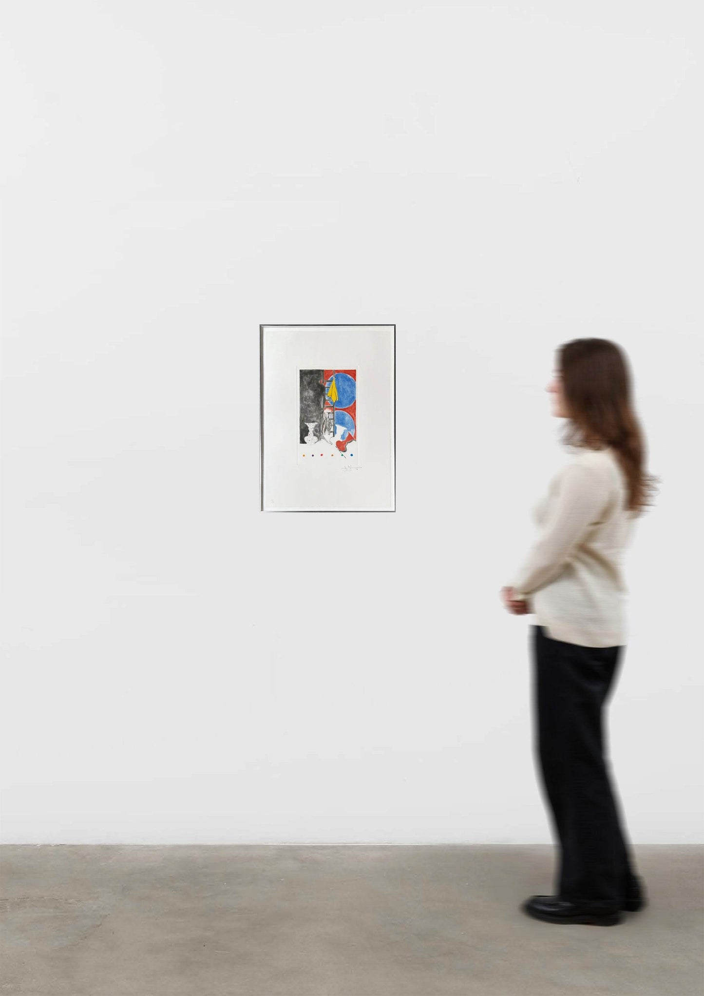 Jasper Johns
Untitled (ULAE 309), 2012, Show to scale 