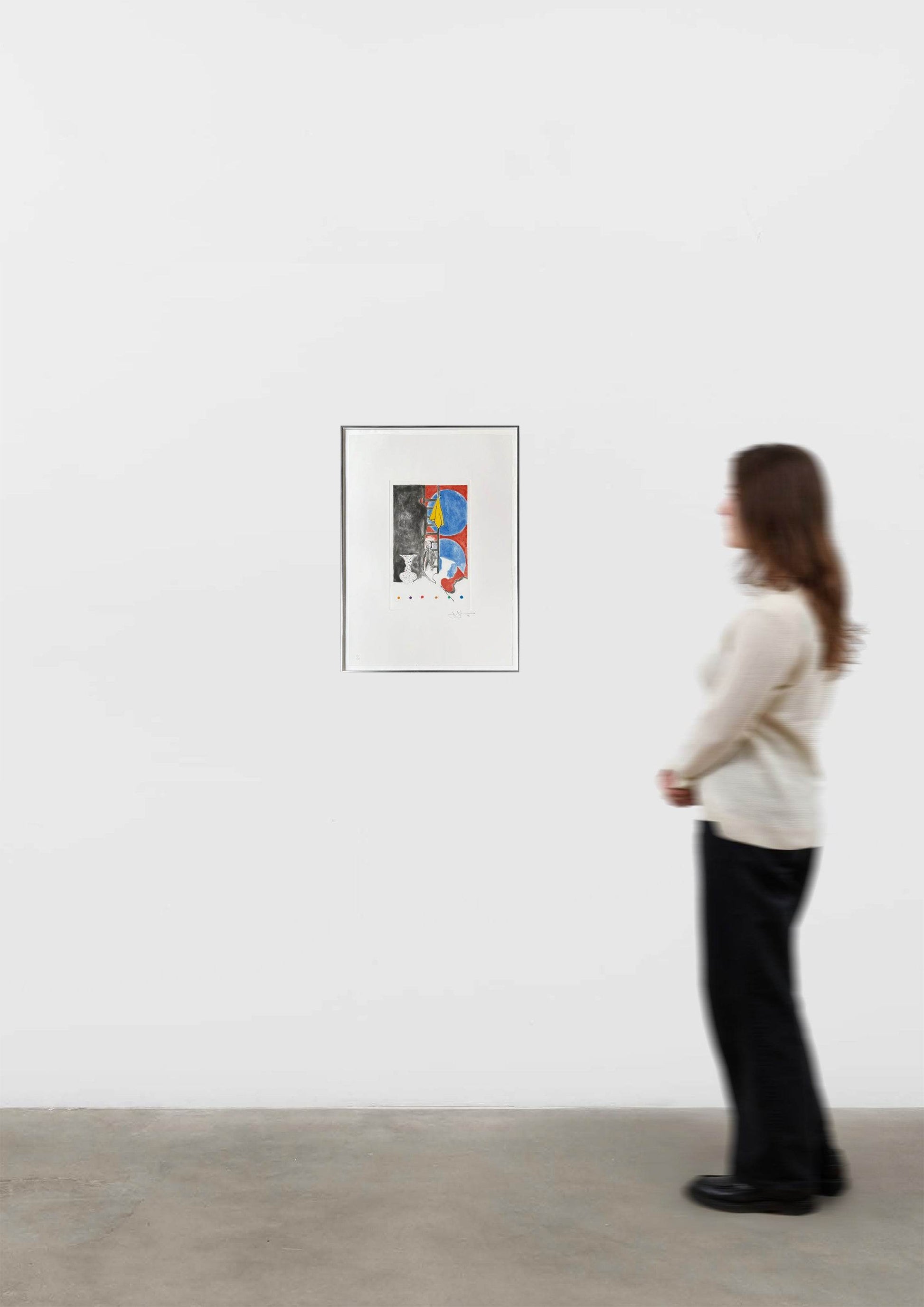 Jasper Johns
Untitled (ULAE 309), 2012, Show to scale 