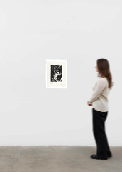 Jasper Johns Winter 1985-91 ULAE 248 Signed Original Lithograph - Joseph K. Levene Fine Art, Ltd. - Shown To Scale 