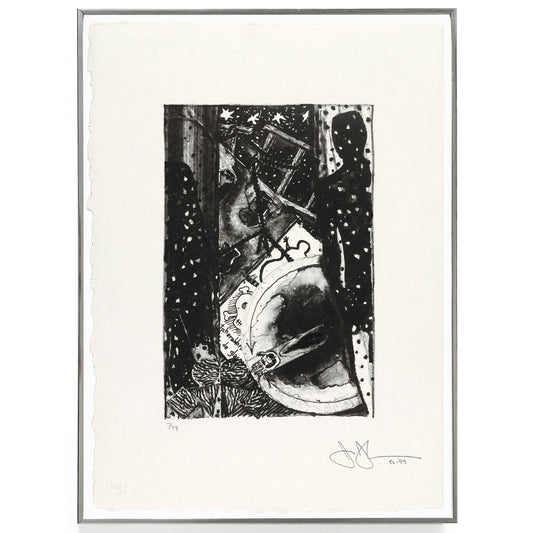 Jasper Johns Winter 1985-91 ULAE 248 Signed Original Lithograph - Joseph K. Levene Fine Art, Ltd. 