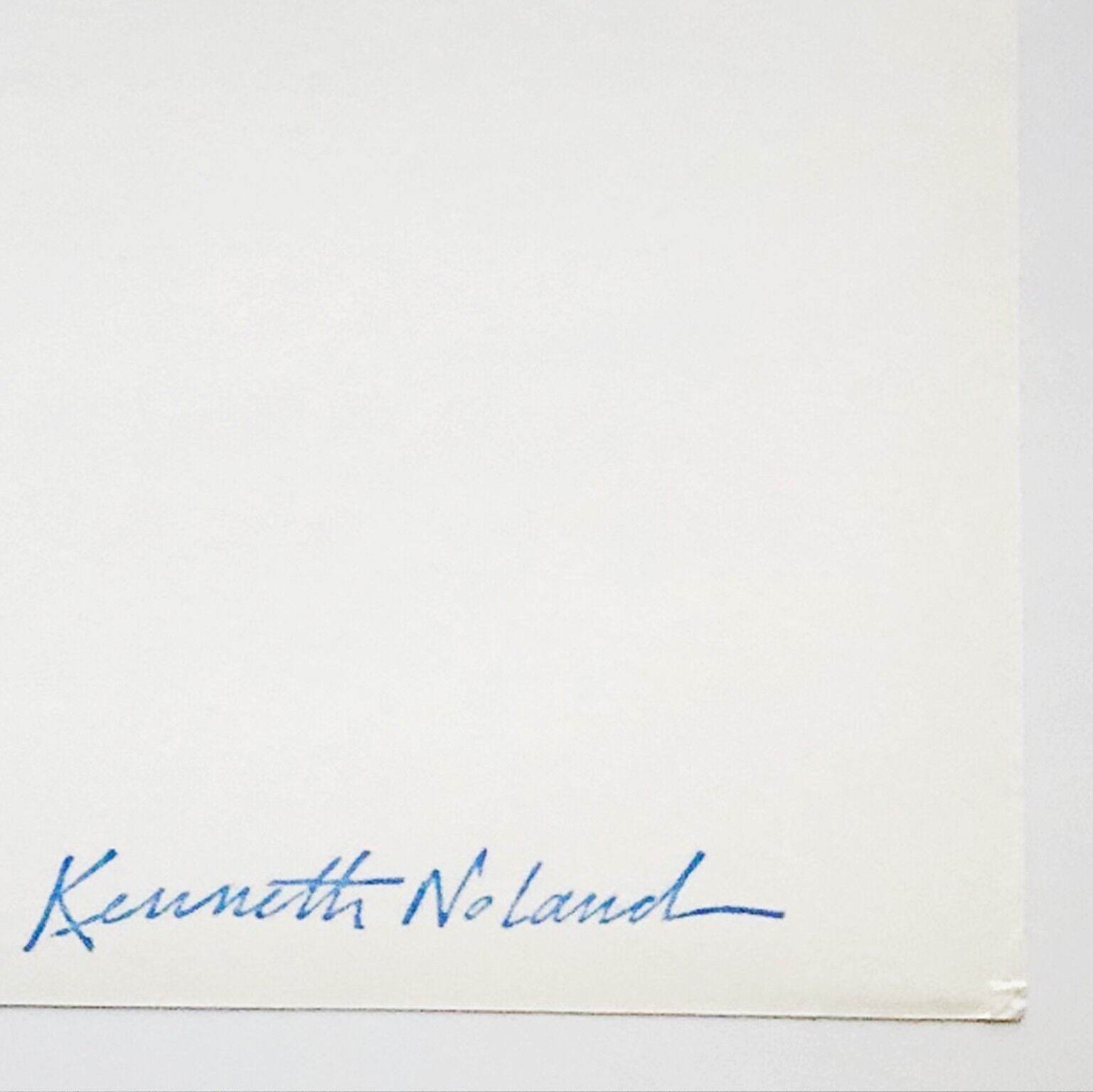 Kenneth Noland Untitled 1973 Limited Edition Color Screenprint - Joseph K. Levene Fine Art, Ltd. 