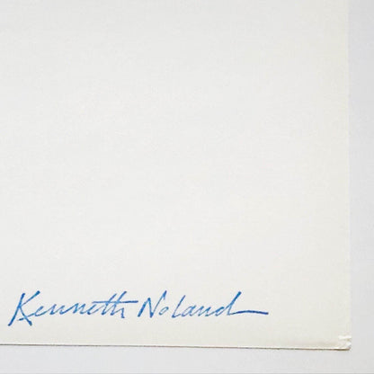 Kenneth Noland Untitled 1973 Limited Edition Color Screenprint - Joseph K. Levene Fine Art, Ltd. 