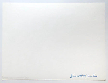 Kenneth Noland Untitled 1973 Limited Edition Color Screenprint - Joseph K. Levene Fine Art, Ltd. 