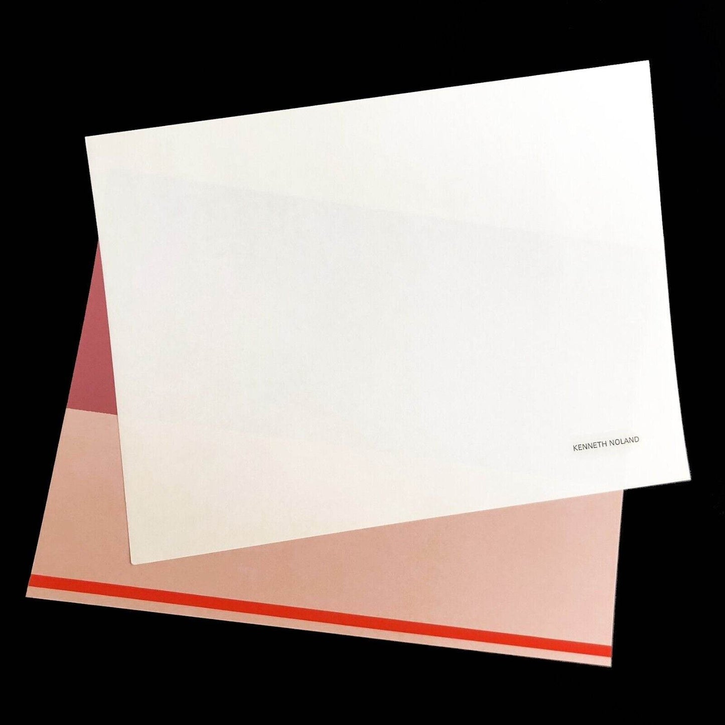 Kenneth Noland Untitled 1973 Limited Edition Color Screenprint - Joseph K. Levene Fine Art, Ltd. 