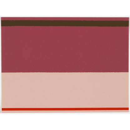 Kenneth Noland Untitled 1973 Limited Edition Color Screenprint - Joseph K. Levene Fine Art, Ltd. 