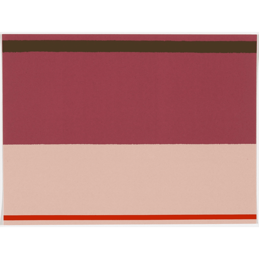 Kenneth Noland Untitled 1973 Limited Edition Color Screenprint - Joseph K. Levene Fine Art, Ltd. 
