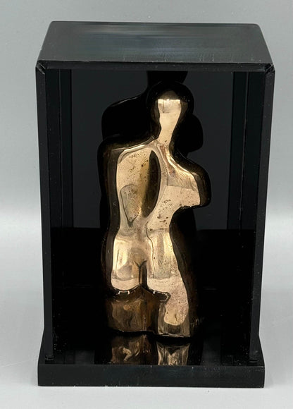 Man Ray Vierge apprivoisée 1969 bronze Ready-Made Sculpture reverse, another View