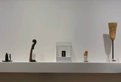 Man Ray Vierge apprivoisée / Domesticated Virgin (Let Me Out), 1969 displayed at Zabriskie Gallery, New York 