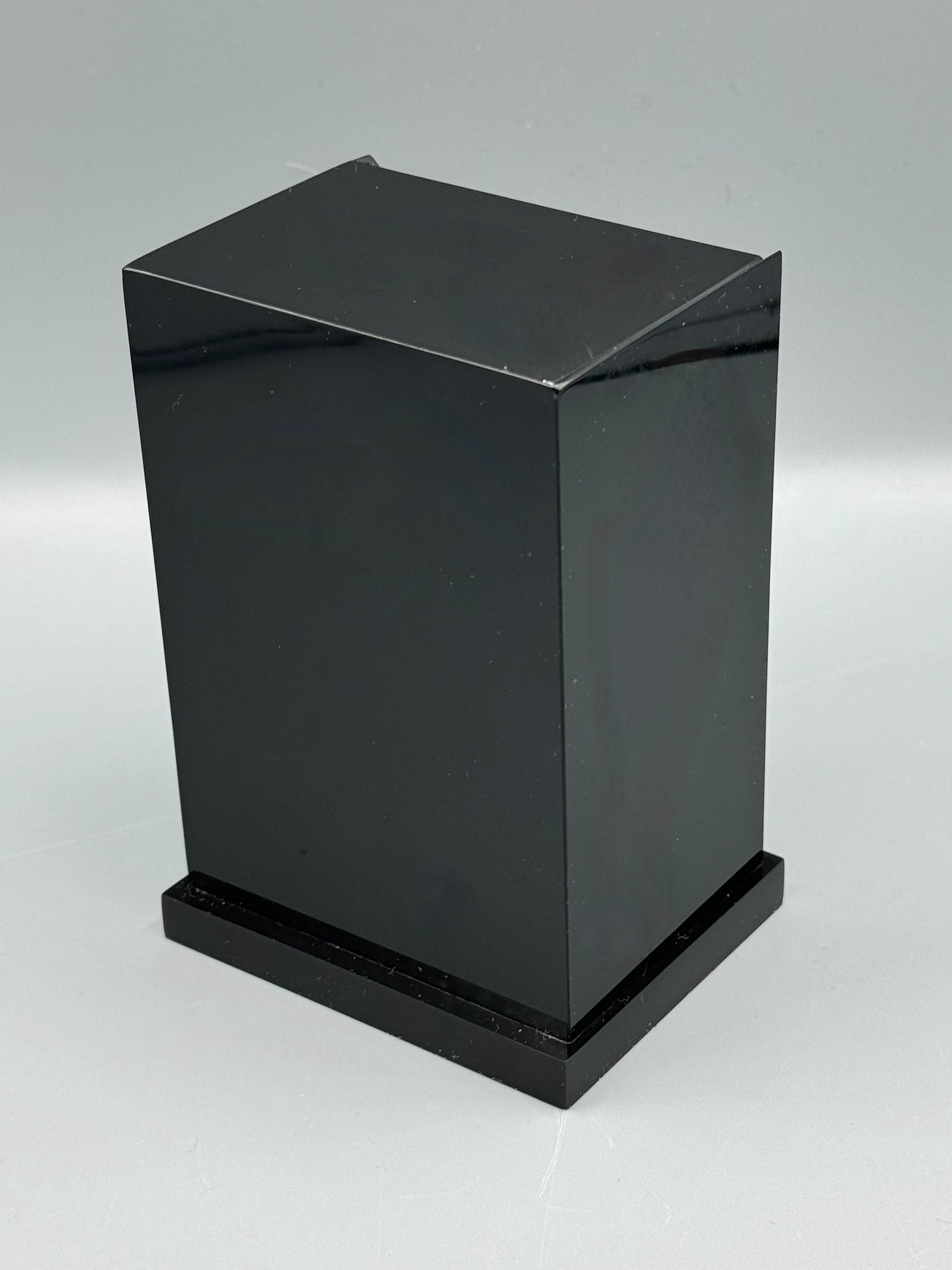 Man Ray Vierge apprivoisée / (Let Me Out), 1969 Verso of black plexiglass display box