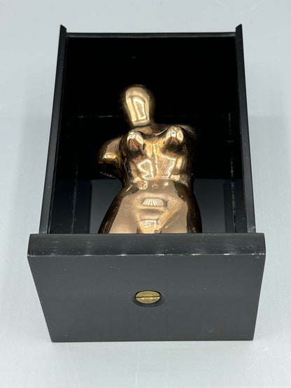 Man Ray Vierge apprivoisée / (Let Me Out), 1969 underside showing bolt at bottom