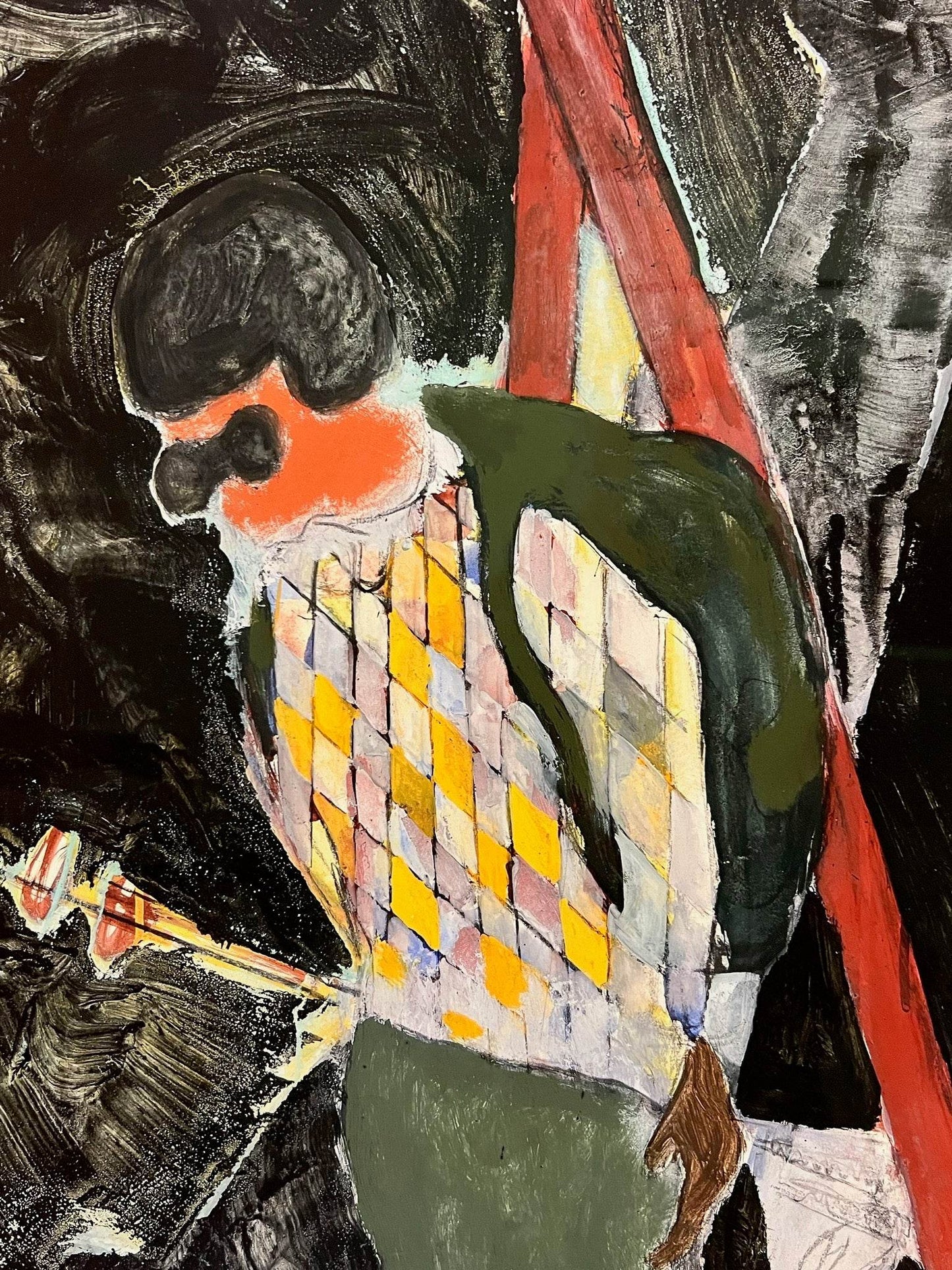 Peter Doig D1-5 Alpinist Night Large Giclée Limited Edition Detail 