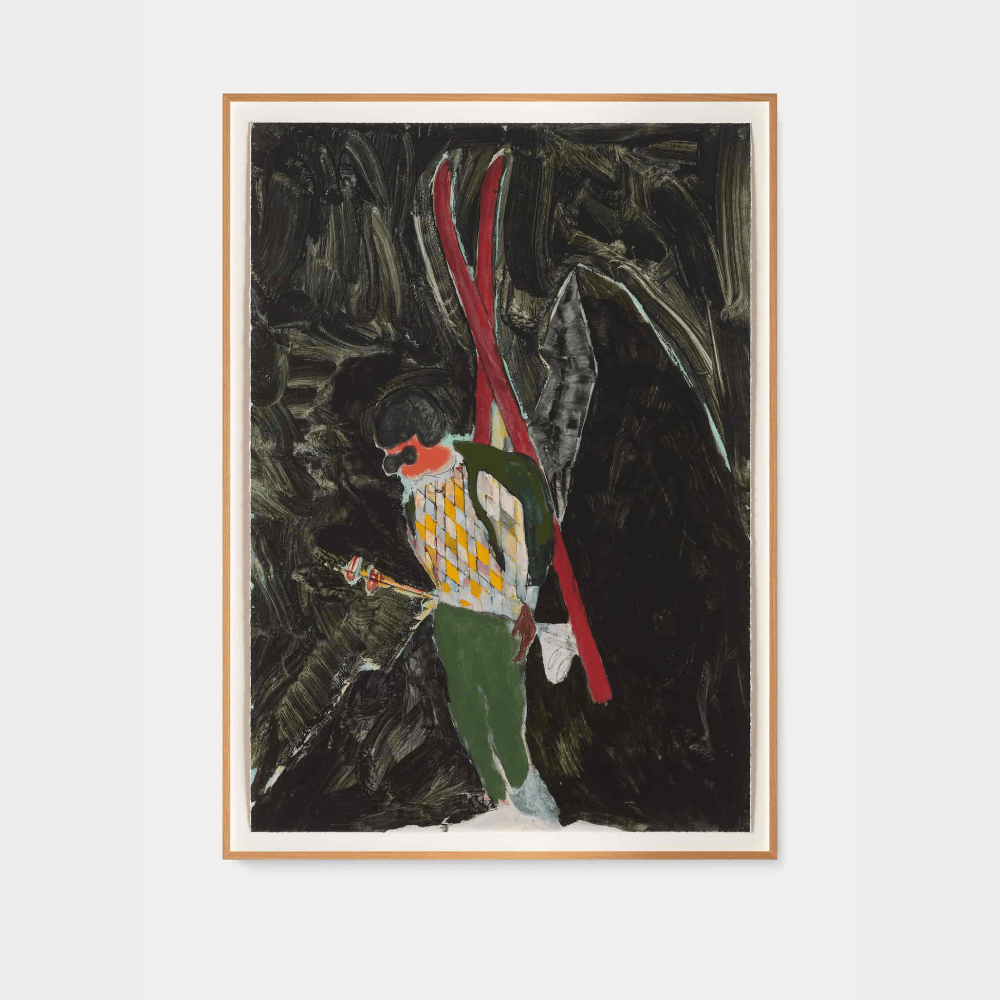 Peter Doig D1-5 Alpinist Night Large Giclée Limited Edition Framed