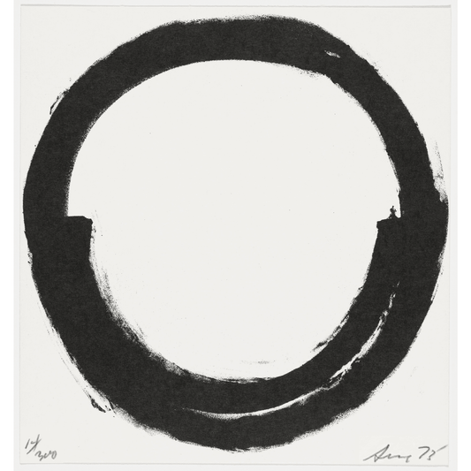 Richard Serra Untitled 1973 Signed Original Lithograph On Rag Paper - Joseph K. Levene Fine Art, Ltd. 